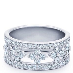 Kwiat Jasmine Band Ring. Sz 6